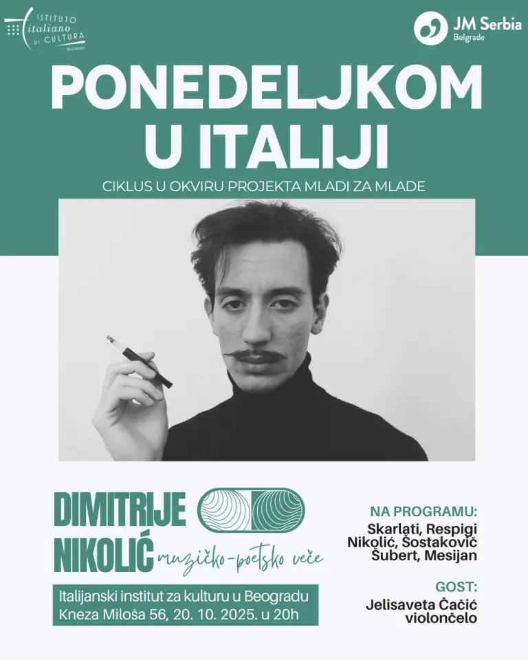 PONEDELJKOM U ITALIJI – DIMITRIJE NIKOLIĆ!✨