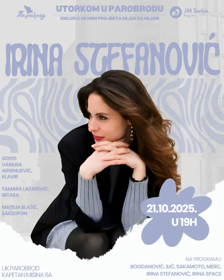 UTOKOM U PAROBRODU – IRINA STEFANOVIĆ ✨