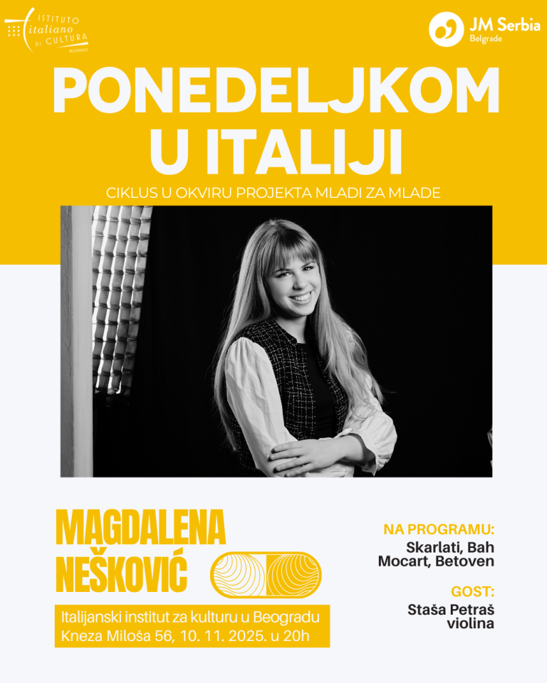 MONDAY IN ITALY – MAGDALENA NEŠKOVIĆ!🎹